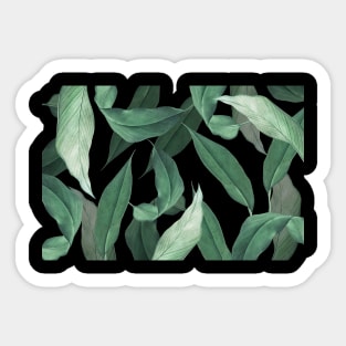 Plant powered Sticker